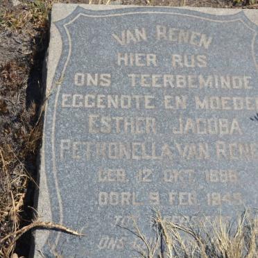 RENEN Esther Jacoba Petronella, van 1888-1945