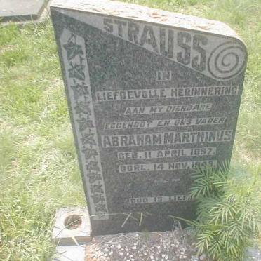 STRAUSS Abraham Marthinus 1897-1949