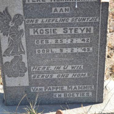 STEYN Kosie 1942-1945