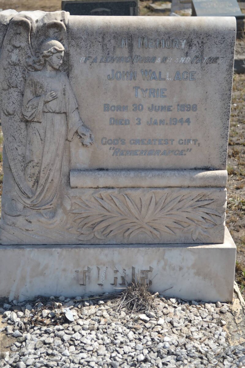 TYRIE John Wallace 1898-1944