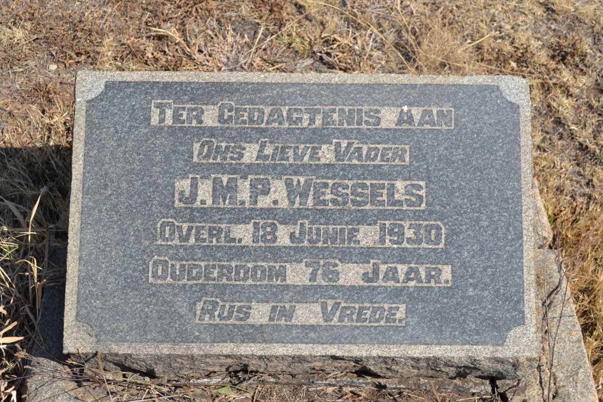 WESSELS J.M.P. -1930