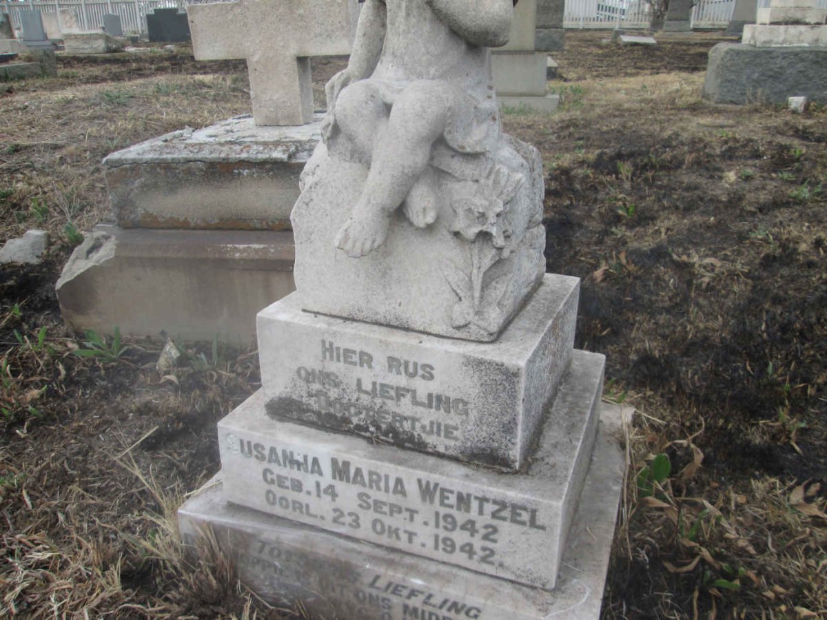 WENTZEL Susanna Maria 1942-1942