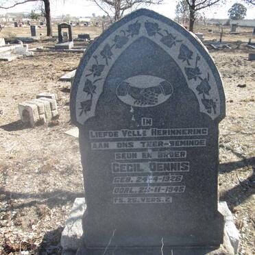 WHITTAL Cecil Dennis 1926-1945