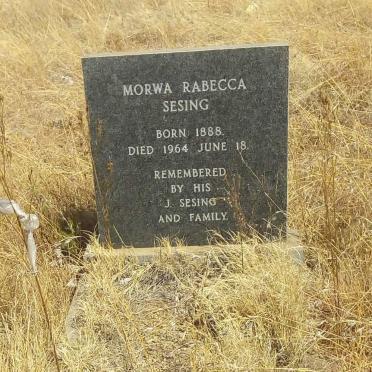 SESING Morwa Rabecca 1888-1964