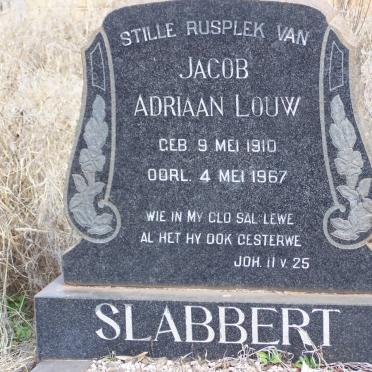 SLABBERT Jacob Adriaan Louw 1910-1967