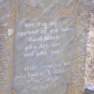 MARAIS Jacob 1872-1938