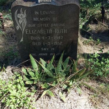 ? Elizabeth Ruth 1947-1952