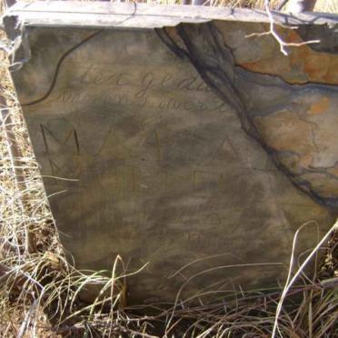 MULLER Maria 1887-1889