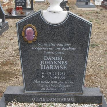 HARMSE Daniel Johannes 1934-2006