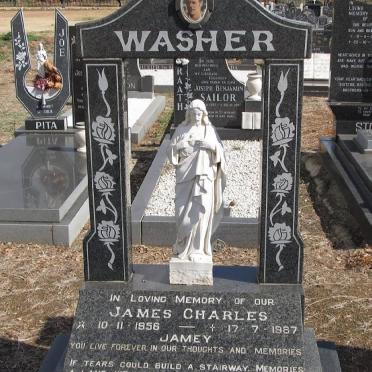 WASHER James Charles 1956-1987