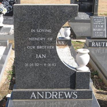 ANDREWS Ian 1952-1993 