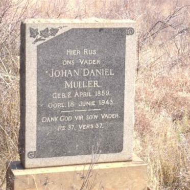 MULLER Johan Daniel 1859-1943