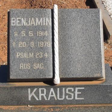 KRAUSE Benjamin 1914-1979