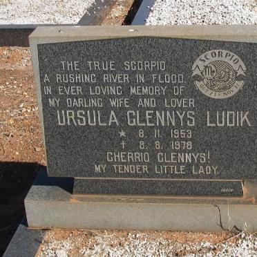 LUDICK Ursula Glennys 1953-1978