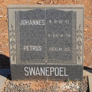 SWANEPOEL Johannes Petrus 1951-1978