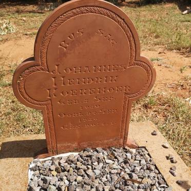 KOEKEMOER Johannes Hendrik 1930-1935