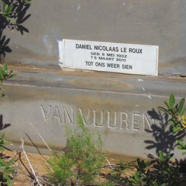 ROUX Daniel Nicolaas, le 1932-2011