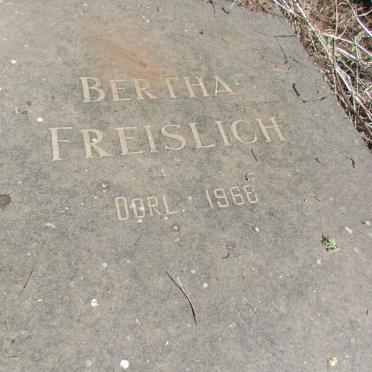 FREISLICH Bertha -1968