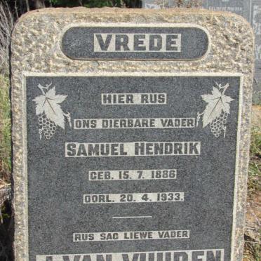 VUUREN Samuel Hendrik, J. van 1886-1933