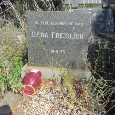 FREISLICH -1976