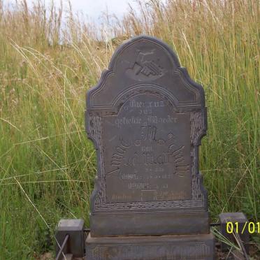 SCHUTTE Anna C.M. nee V.D. WALT 1858-1878