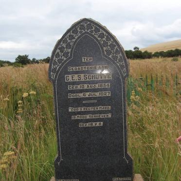 SCHUTTE C.E.S. 1854-1927