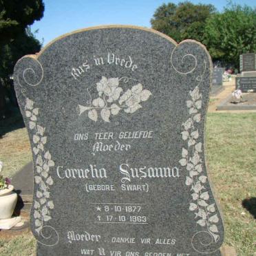 PRINSLOO Cornelia Susanna nee SWART 1877-1963