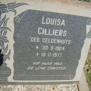 CILLIERS Louisa nee GELDENHUYS 1904-1977