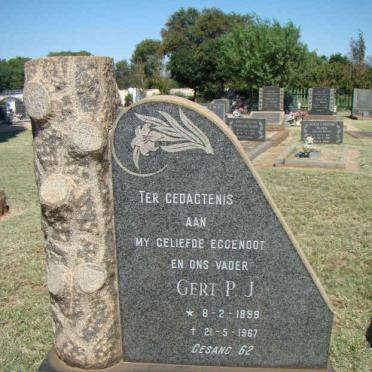 KLOPPER Gert P.J. 1899-1967