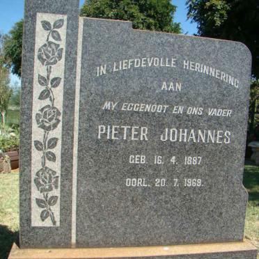 PREEZ Pieter Johannes, du 1887-1969