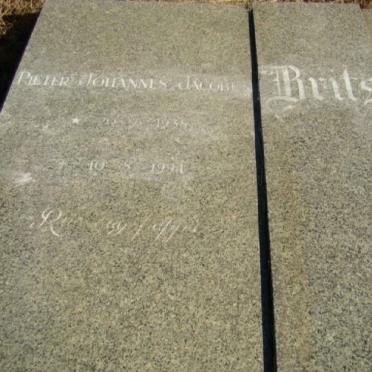BRITS Pieter Johannes Jacobus 19?-1991