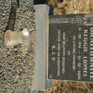 BRAITHWAITE Reggie Lionel 1918-2000