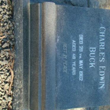 BUCK Charles Edwin -1962