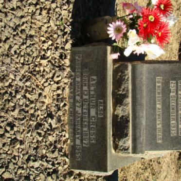 CROSS Arthur 1867-1955 &amp; Elizabeth Ann MIDGLEY -1935