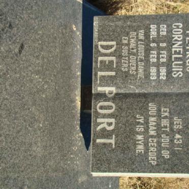 DELPORT Petrus Cornelius 1962-1989
