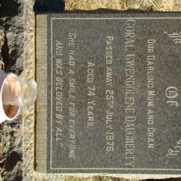 DAUGHERTY Coral Gwendolene -1976