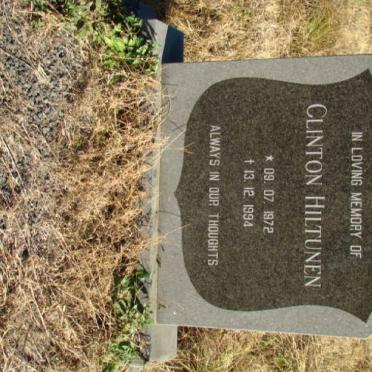 HILTUNEN Clinton 1972-1994