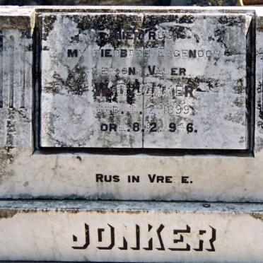 JONKER W.D. 1899-1946