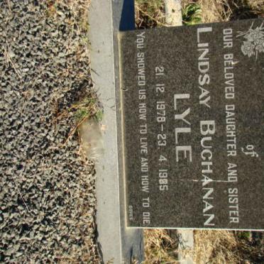 LYLE Lindsay Buchanan 1978-1995