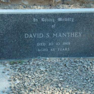 MANTHEY David S. -1969