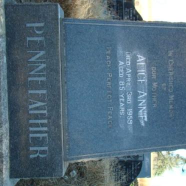 PENNEFATHER Alice Annie -1959