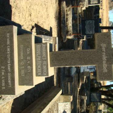 RENCKEN Johannes Heinrich Rudolph 1871-1953