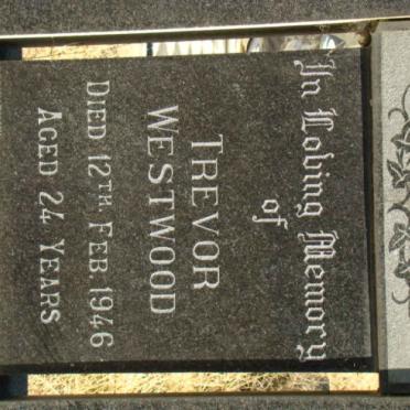 WESTWOOD William Graham -1967 &amp; Helen -1952 :: WESTWOOD Trevor -1946 