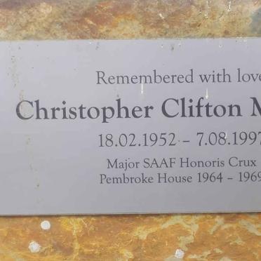 MILBANK Christopher Clifton 1952-1997