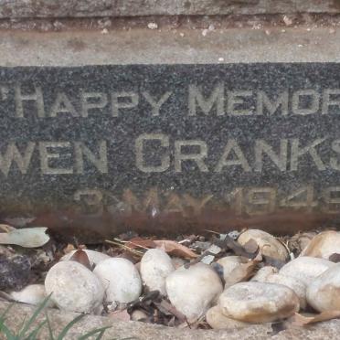 CRANKSHAW Owen -1949