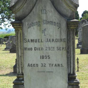 JARDINE Samuel -1895