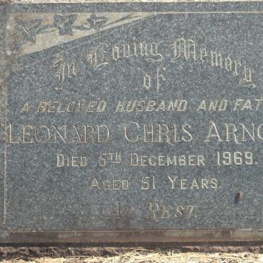 ARNOLD Leonard Chris -1969