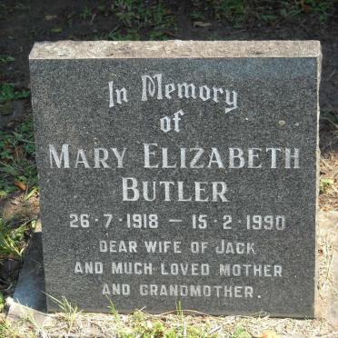 BUTLER Mary Elizabeth 1918-1990