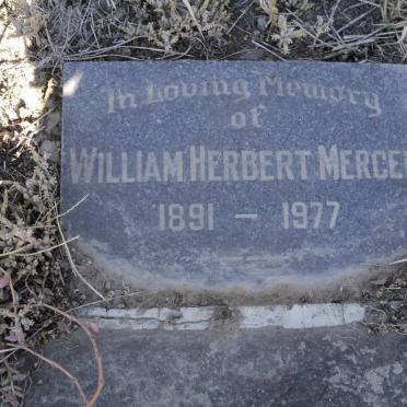 MERCER William Herbert 1891-1977