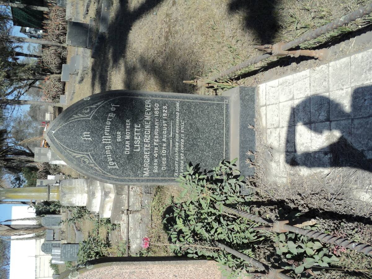 MEYER Lisette Margrete Regine 1850-1923